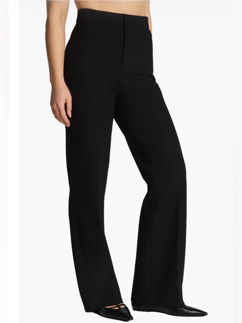 SPANX Black Wide Leg Pants